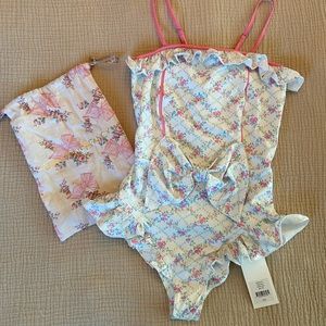 LoveShackFancy Edna One Piece Swimsuit